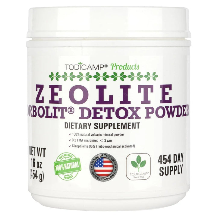 Zeolite Detox Powder 1 Lb Clinoptilolite Zeolite Powder Sorbolit 1 2 Μm Zeolite