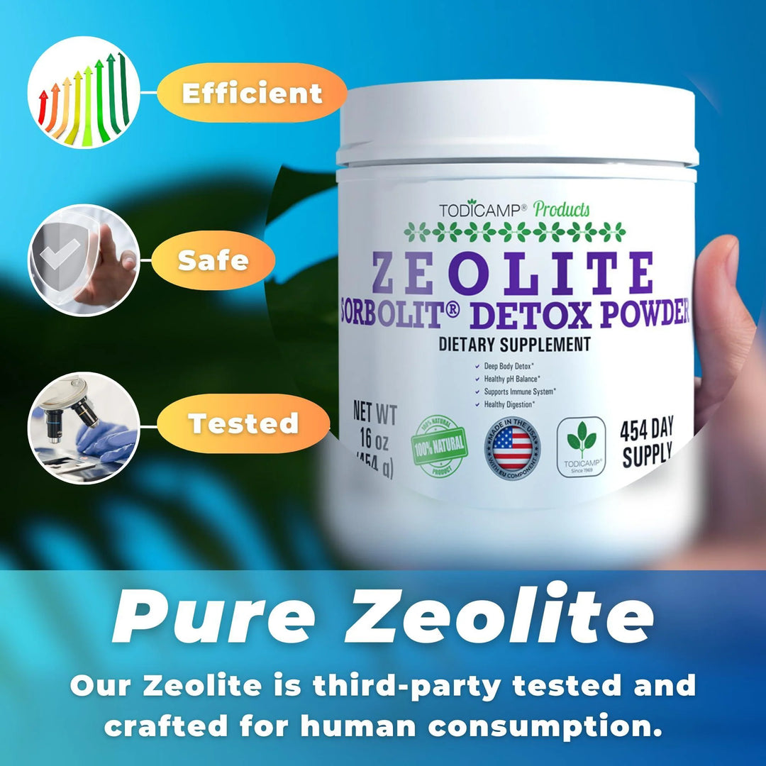 Zeolite Detox Powder 1 Lb Clinoptilolite Zeolite Powder Sorbolit 1 2 Μm Zeolite