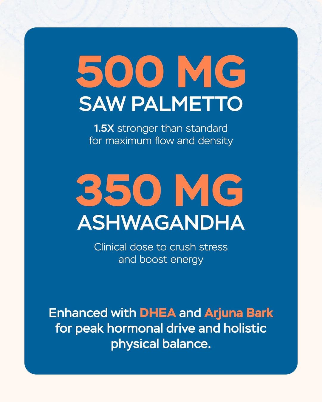 Saw Palmetto for Men &amp; Prostate Health Supplements with Arjuna Extract Advanced Formula Saw Palmetto Arjuna Bark Extract W DHEA Ashwagandha 900Mg DHT Blocker for Hair Support