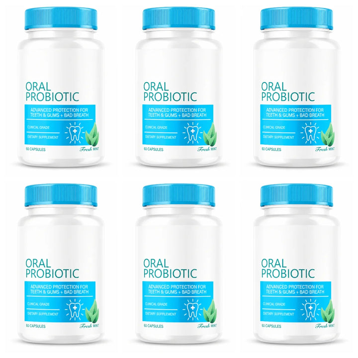 Oral Probiotic Capsules – Fresh Breath, Teeth &amp; Gum Support