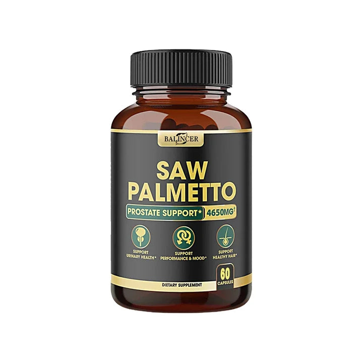 Saw Palmetto Capsules – Prostate &amp; Men’s Wellness Support