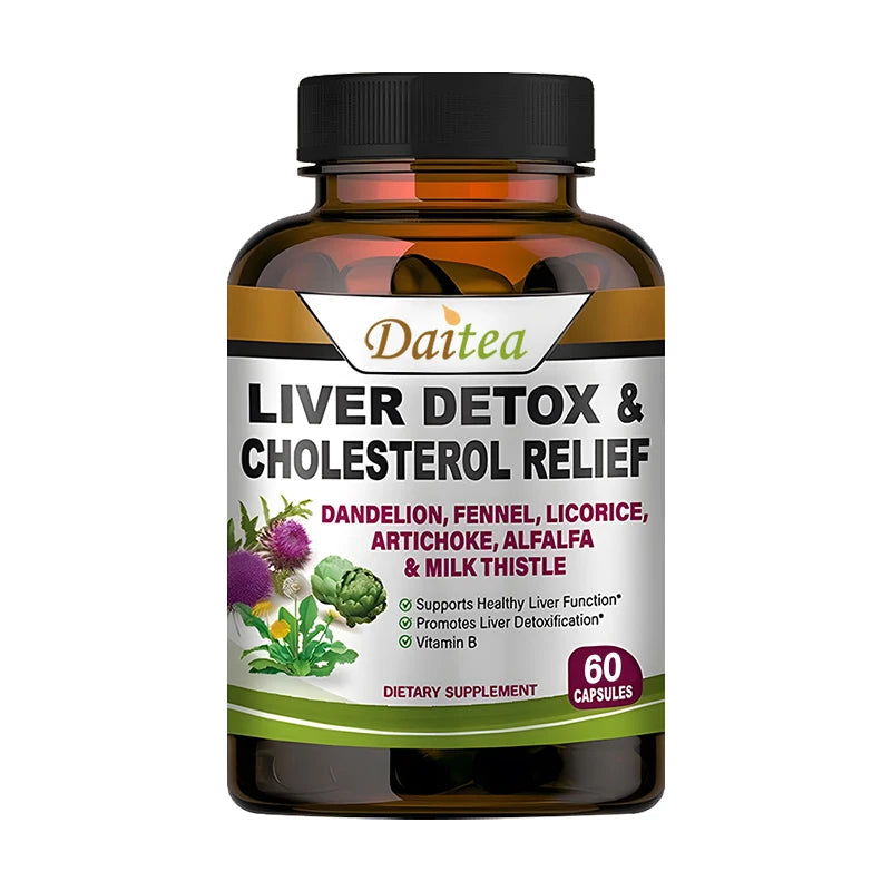 Liver Cleanse Detox &amp; Repair - with Artichoke, Dandelion, Liver &amp; Kidney Health, Liver Cleanse, Detox &amp; Repair
