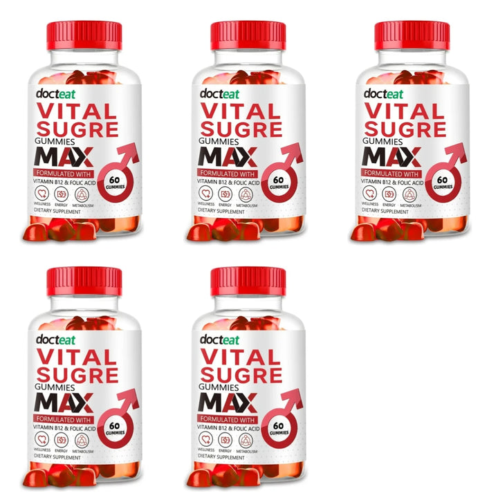 Men’s Energy Gummies – Beet Root, B12 &amp; Folic Acid