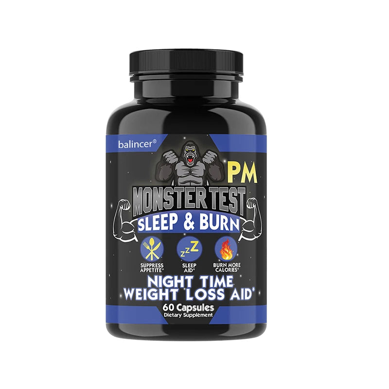 Night Time Fat Burning Capsule - Supports Immune System Health, Appetite Suppression, Healthy Weight Management