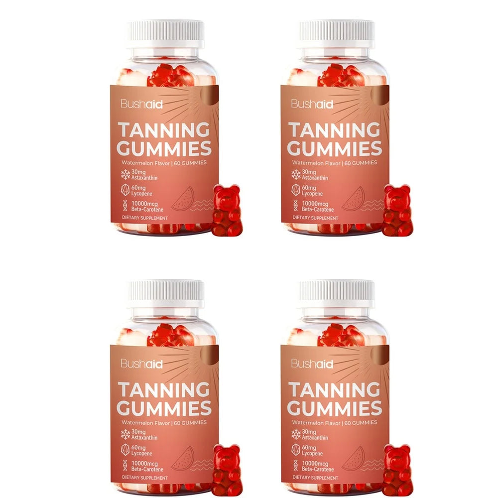 Tanning Gummies – Radiant Glow &amp; Even Skin Tone, Watermelon