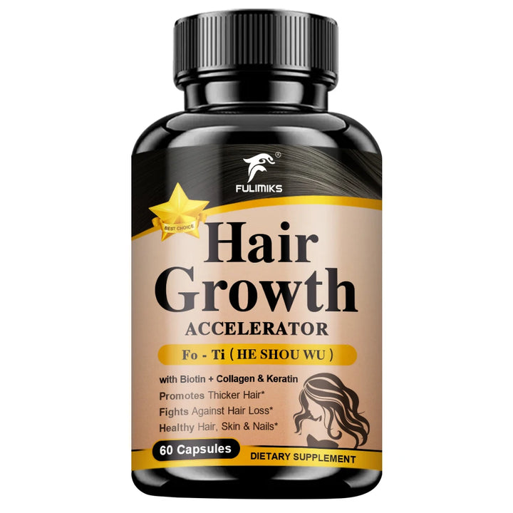 Hair Growth Vitamins Capsules – Hair, Skin &amp; Nails Support