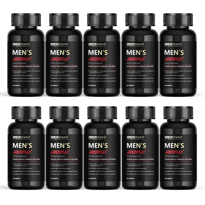 L-Arginine Male Enhancing Supplement for Performance, Endurance and Muscle, Strength and Endurance, Non-GMO, 60 Tablets