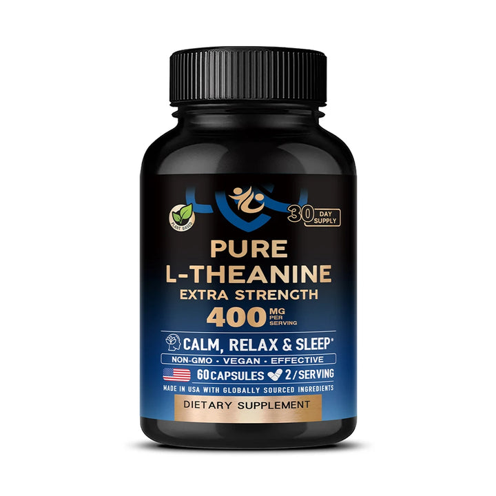 L-Theanine Capsules – Stress, Mood &amp; Focus Support