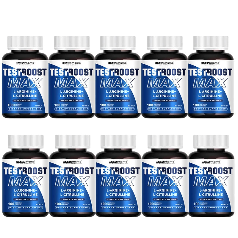100 Caps | L-Arginine + L-Citrulline Complex | Energy &amp; Enlargement  Size Growth Male Support | Experts Clinically Studied