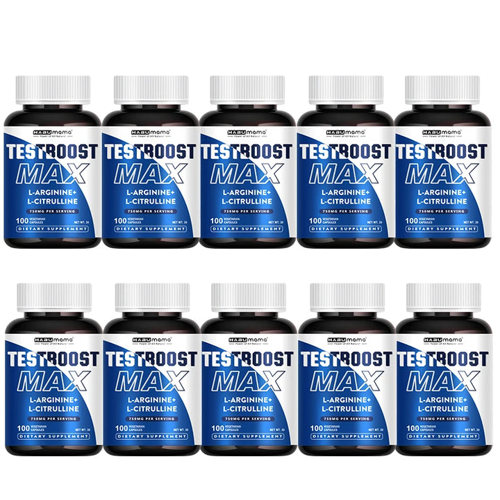 100 Caps | L-Arginine + L-Citrulline Complex | Energy &amp; Enlargement  Size Growth Male Support | Experts Clinically Studied