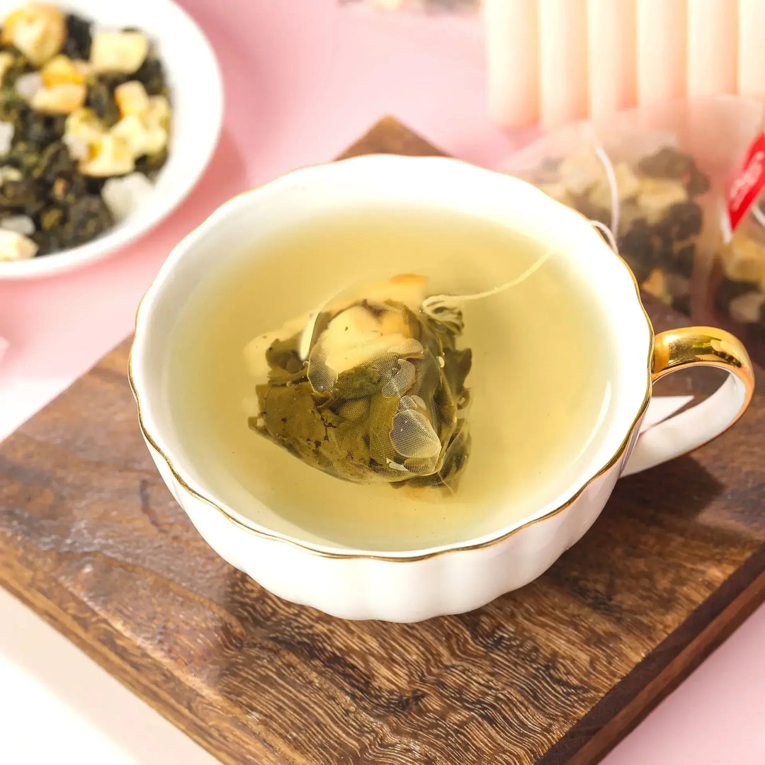 Peach Oolong Herbal Tea – Digestive &amp; Relaxation Support
