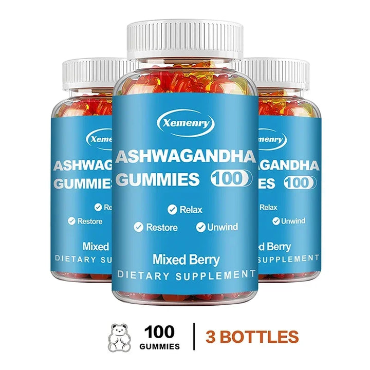 Ashwagandha Gummies – Stress, Sleep &amp; Energy Support