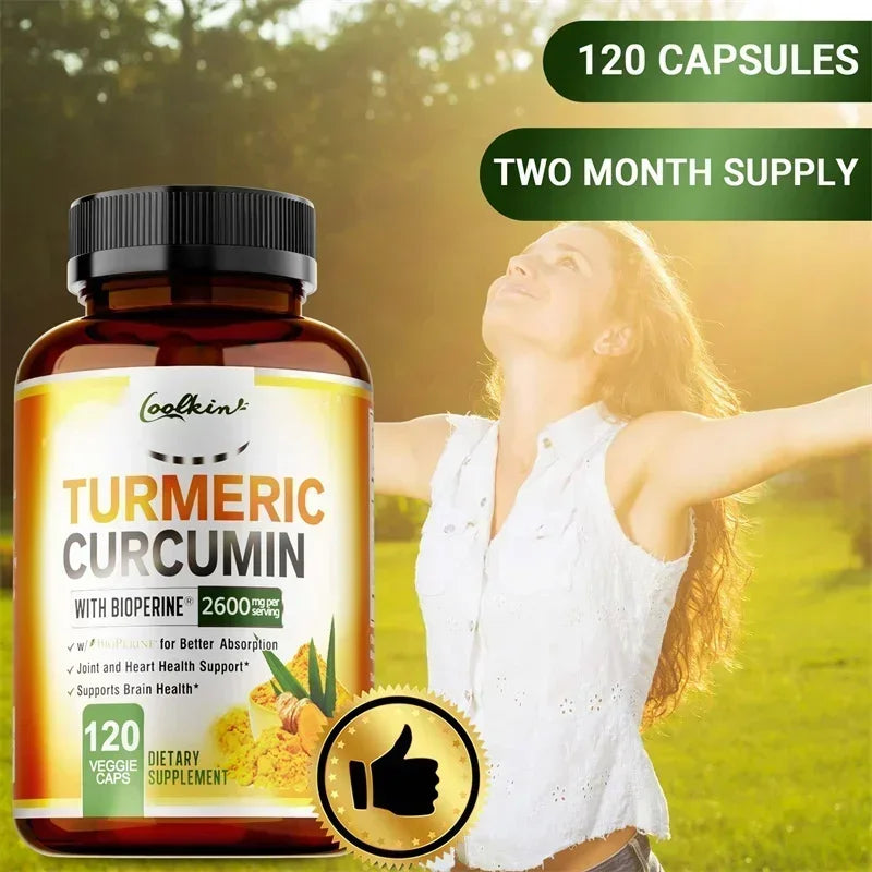 Turmeric Curcumin 95% Capsules – Joint &amp; Antioxidant Support