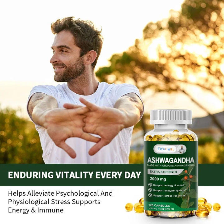 KSM-66 Ashwagandha 2000mg – Stress &amp; Mood Support