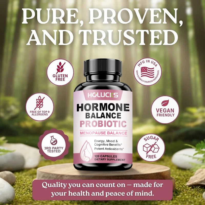 Hormone Balance Probiotic – Menopause &amp; Digestive Support