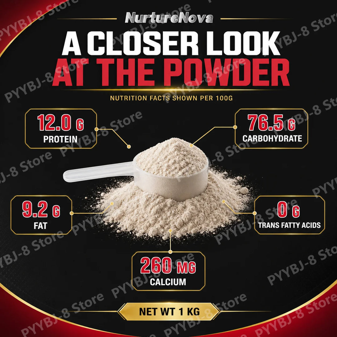 NurtureNova Mass Gainer Protein Powder – 1kg
