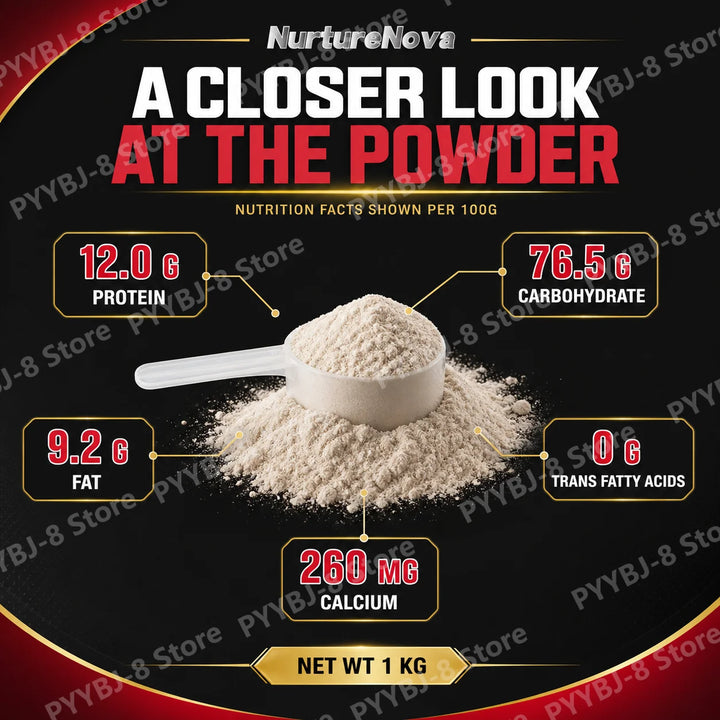 NurtureNova Mass Gainer Protein Powder – 1kg