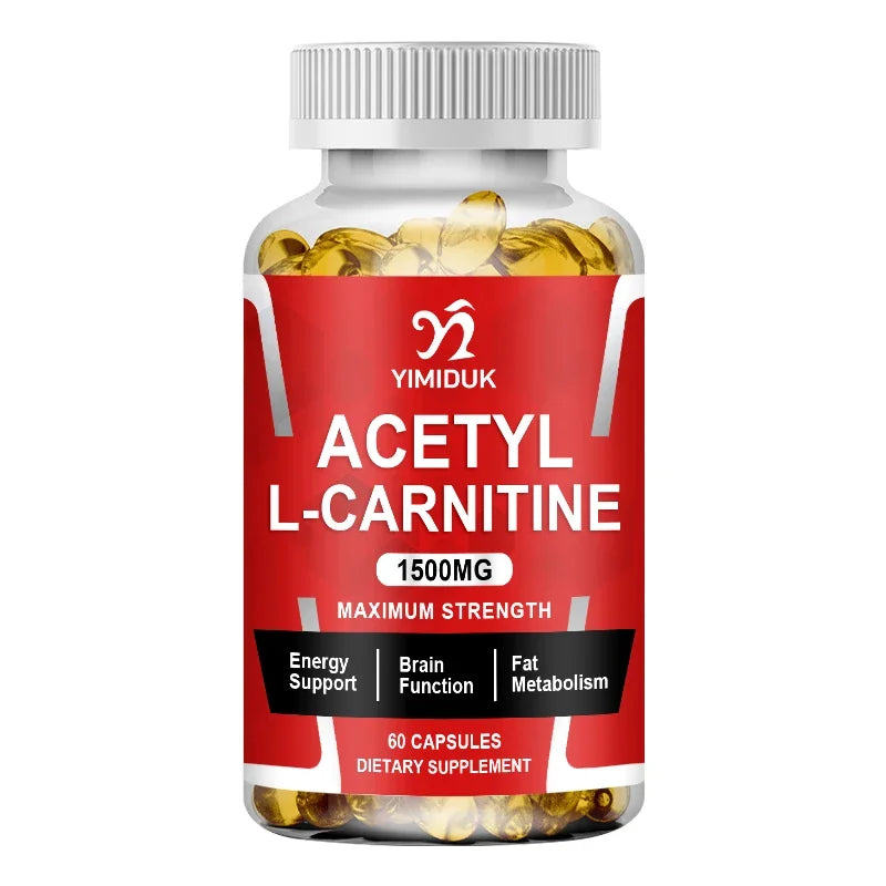 Acetyl L-Carnitine Capsules – Energy, Focus &amp; Metabolism Support
