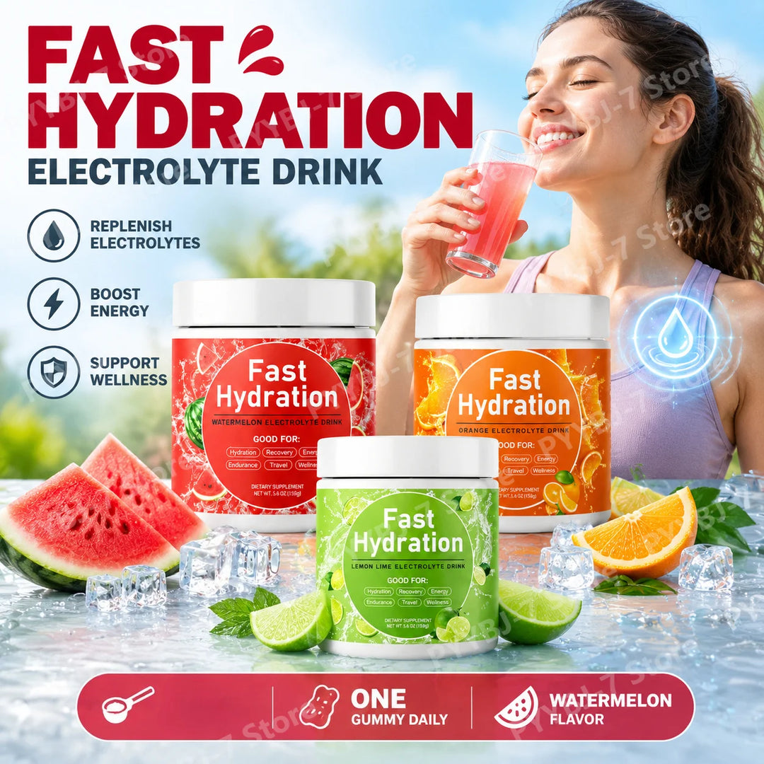 Electrolyte Drink Powder – Sodium, Potassium, Magnesium &amp; Vitamins