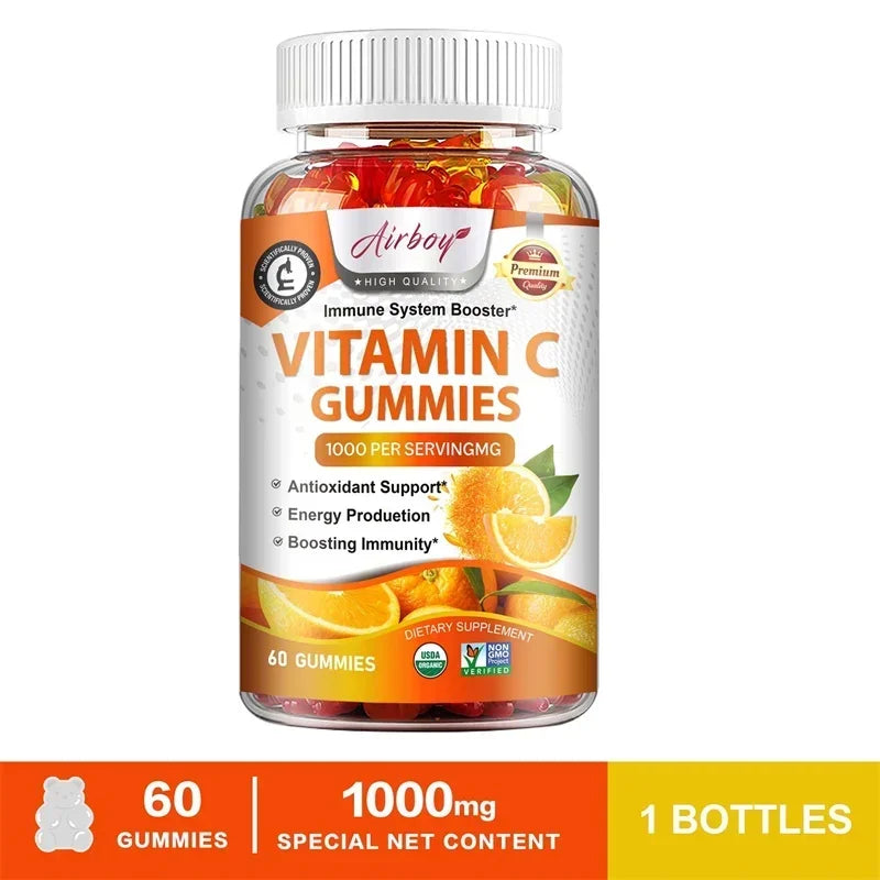 Vitamin C Gummies – Immune, Skin &amp; Antioxidant Support