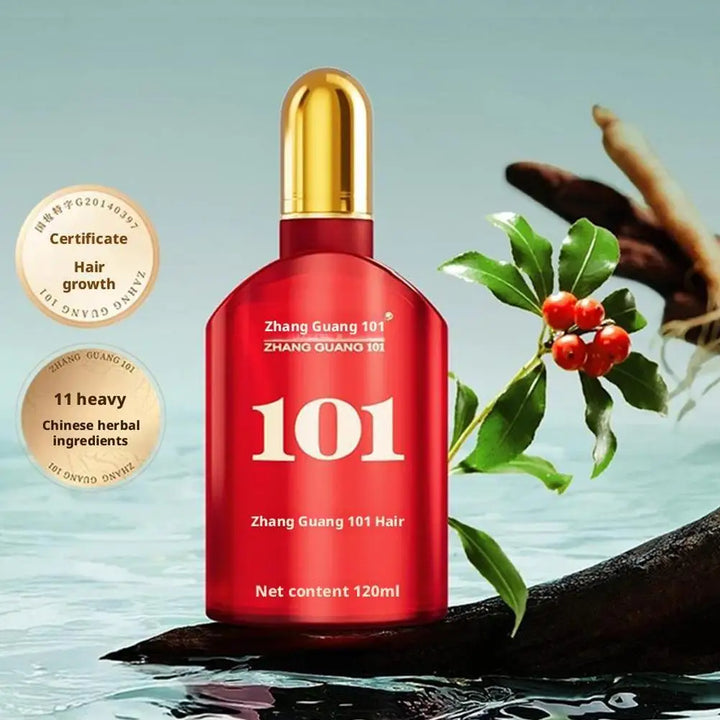 Zhang Guang 101 formula (101P) 120ml Chinese medicine therapy anti hair loss hair care nourish the hair follicle hair regrowth