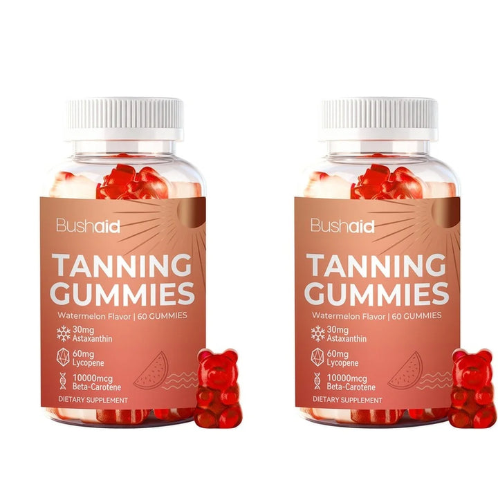 Tanning Gummies – Radiant Glow &amp; Even Skin Tone, Watermelon
