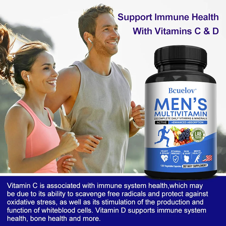 Men’s Daily Multivitamin – Energy, Focus &amp; Wellness
