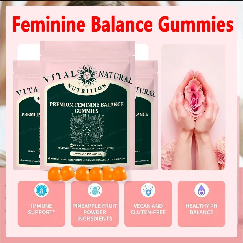 Feminine Balance Gummies – Women’s Wellness &amp; Immune Support