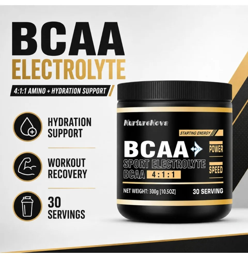 BCAA 4:1:1 Powder with Electrolytes – 300g