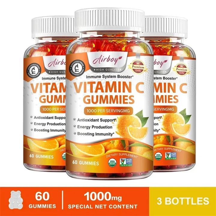 Vitamin C Gummies – Immune, Skin &amp; Antioxidant Support