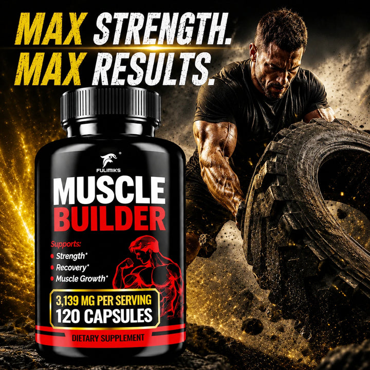 Muscle Builder Sports Capsules – Strength &amp; Recovery Support
