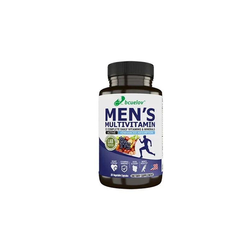Men’s Multivitamin &amp; Mineral Capsules – Daily Wellness