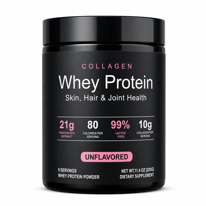 Collagen Whey Protein Powder – Unflavored 200g