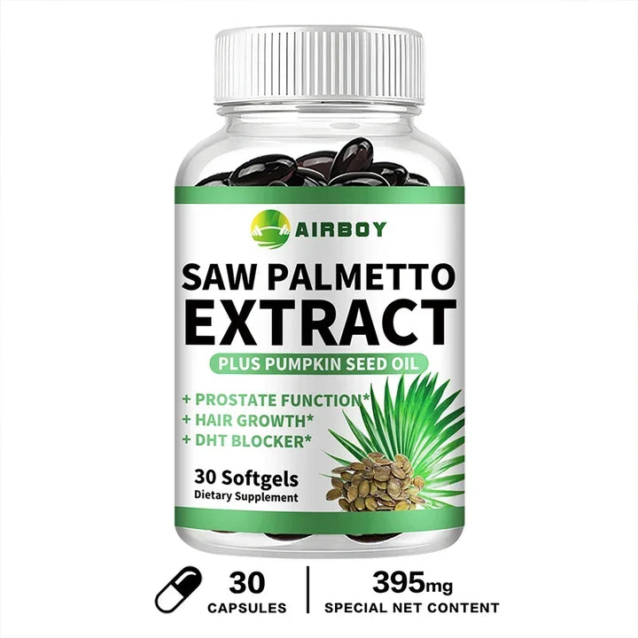 Saw Palmetto Supplement – Prostate &amp; Hair Support