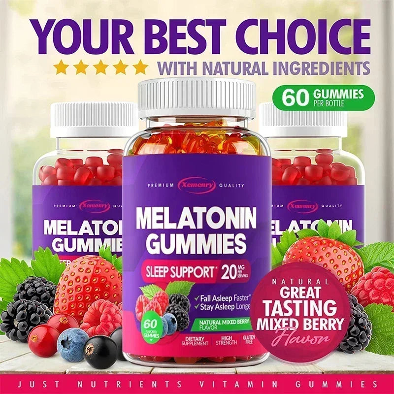Melatonin Gummies – Sleep, Relaxation &amp; Wellness Support