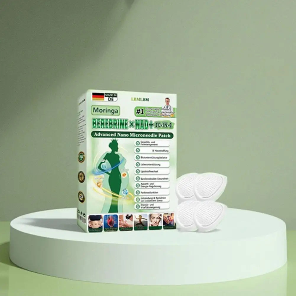 Moringa Berberine NAD+ Microneedle Patch – Weight Management