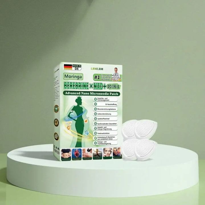 Moringa Berberine NAD+ Microneedle Patch – Weight Management