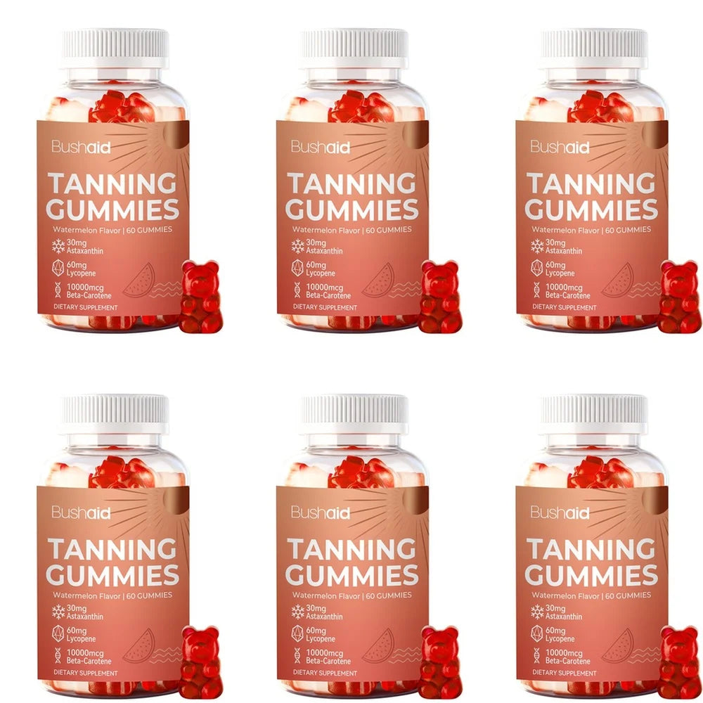 Tanning Gummies – Radiant Glow &amp; Even Skin Tone, Watermelon