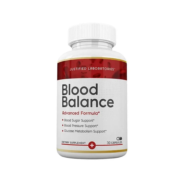 Blood Balance - All Natural Blood Sugar Supplement Blood Pressure Glucose Metabolism Support Promotes Cardiovascular Health