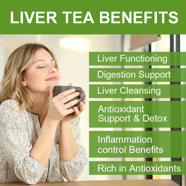Kidney &amp; Liver Detox Herbal Tea – Caffeine &amp; Sugar Free