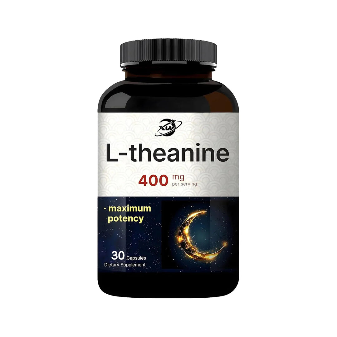 L-Theanine 400mg Supplement – Calm &amp; Relaxation Support