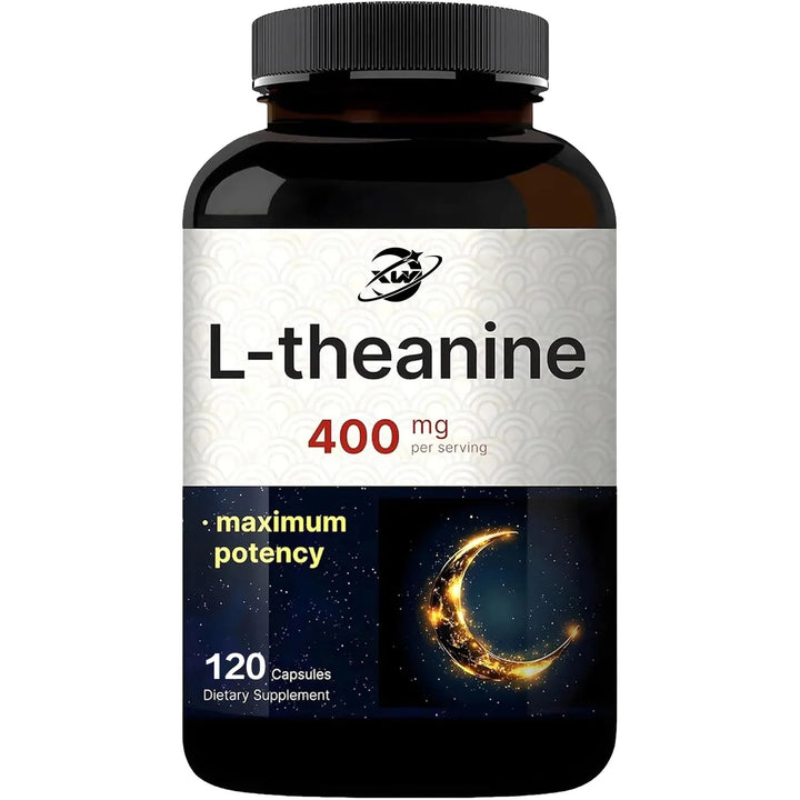 L-Theanine 400mg Supplement – Calm &amp; Relaxation Support