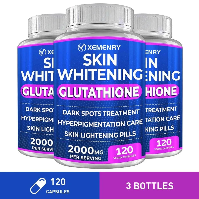 Glutathione Skin Support Capsules – 120 Count