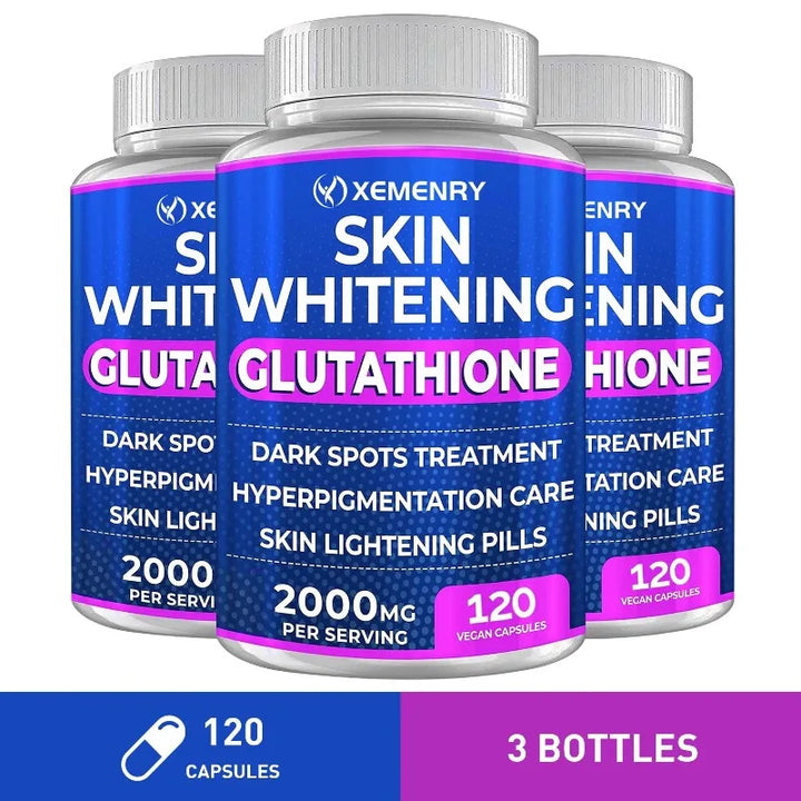 Glutathione Skin Support Capsules – 120 Count