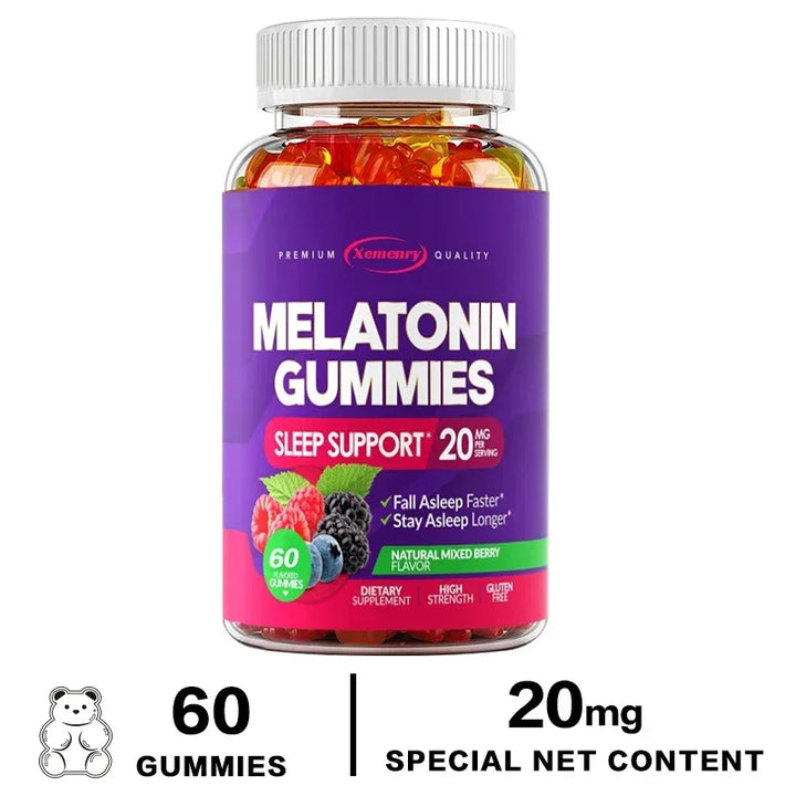 Melatonin Gummies – Sleep, Relaxation &amp; Wellness Support