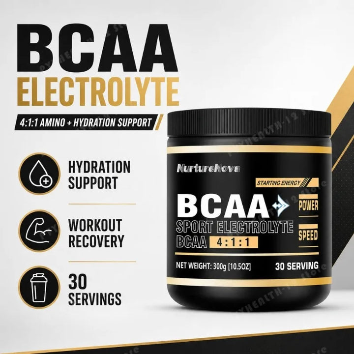 BCAA 4:1:1 Powder with Electrolytes – 300g