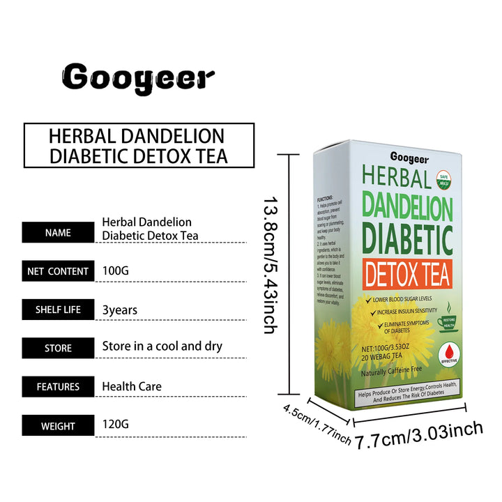 Natural Herbal Detox Tea Bags – Wellness &amp; Weight Support