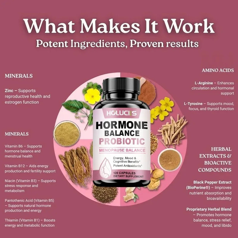 Hormone Balance Probiotic – Menopause &amp; Digestive Support