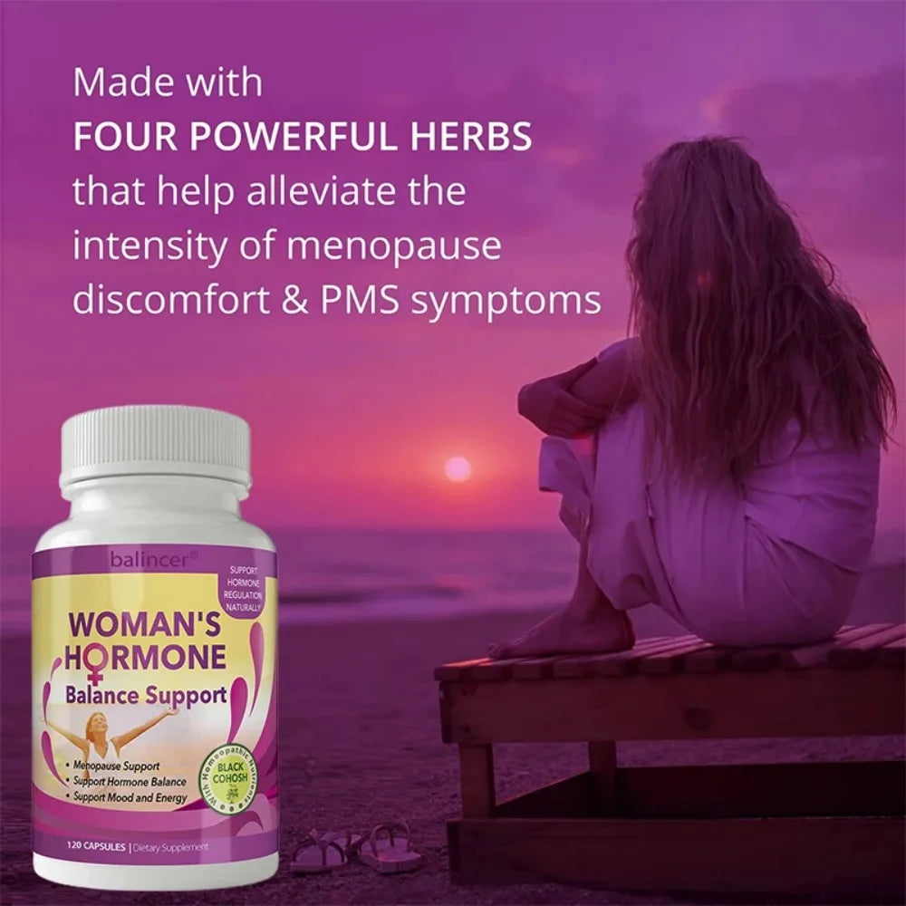 Women’s Menopause Support Supplement – Energy &amp; Mood