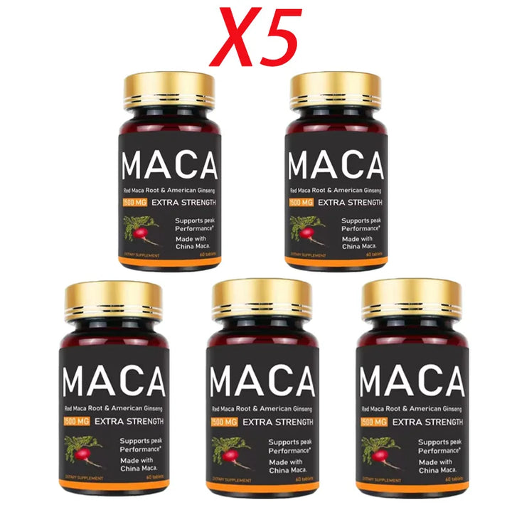 Premium Oyster, Maca &amp; Ginseng Formula，Natural Male Performance Support | Male Enhancing for Stamina, Endurance &amp; Muscle Growt